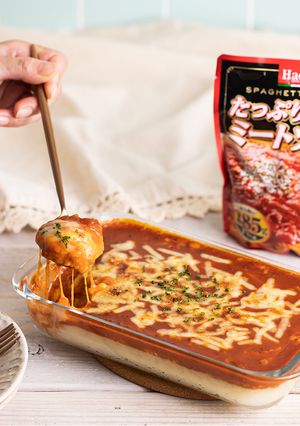 マッシュポテトのミートグラタン-レシピのメイン写真
