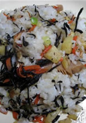 簡単★ひじきとたくあんのチャーハン-レシピのメイン写真