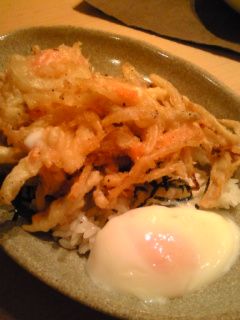かきあげ丼☆~温玉添え~-レシピのメイン写真