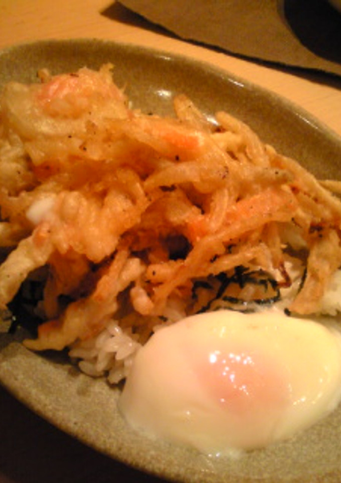 かきあげ丼☆～温玉添え～-レシピのメイン写真