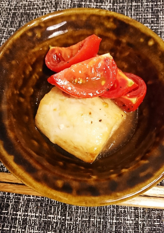 塩サバとトマト和え-レシピのメイン写真