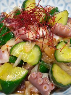 タコのピリ辛和え-レシピのメイン写真