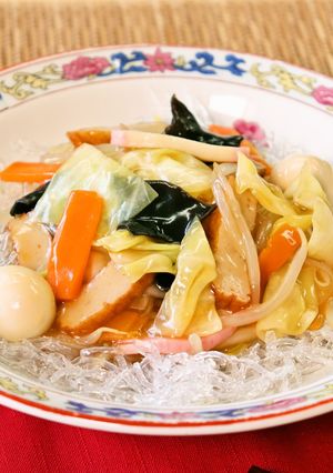 プチ！プチ！海藻麺で皿うどん風-レシピのメイン写真