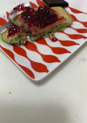 よもぎのパンケーキ-レシピのメイン写真