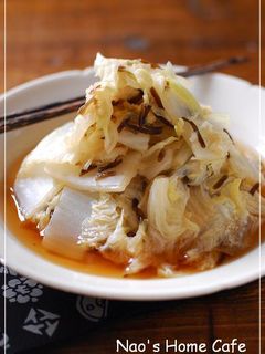 白菜と塩昆布の蒸し煮-レシピのメイン写真