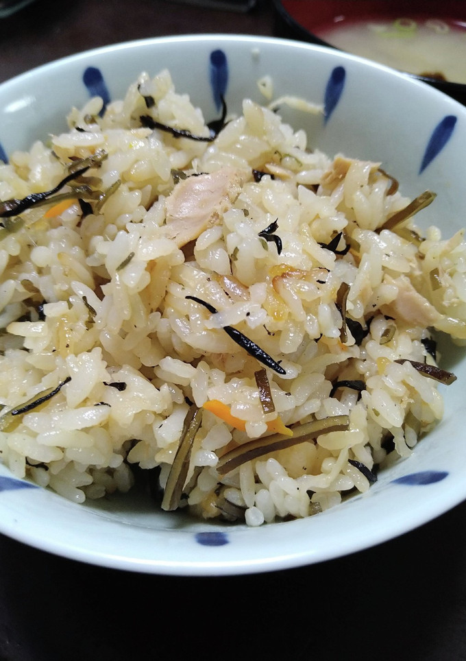切り干し大根とひじきと塩昆布炊き込みご飯-レシピのメイン写真
