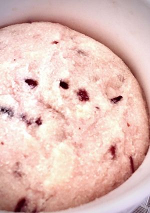 レンジ2分*餡子+モチモチおから蒸しパン-レシピのメイン写真