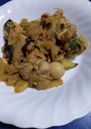 うずら卵と鶏トロの特製スパイス煮込み-レシピのメイン写真
