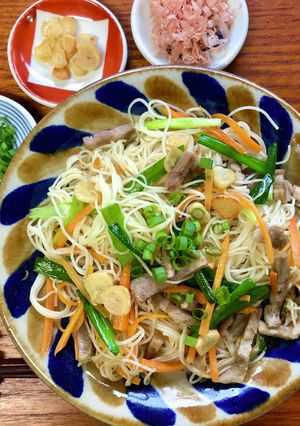 ちむどん飯！優子のソーミンチャンプルー-レシピのメイン写真