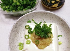 姜葱醤で冷奴(レシピと言えるかなぁ)-レシピのメイン写真