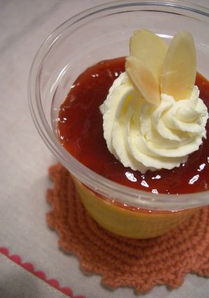 贅沢なくり～むチーズプリン-レシピのメイン写真