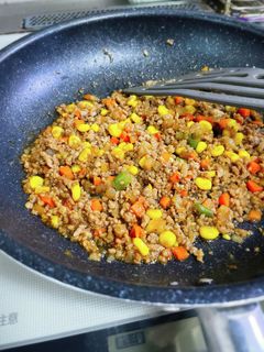 焼肉のタレで簡単!野菜入り豚そぼろ❁⃘-レシピのメイン写真