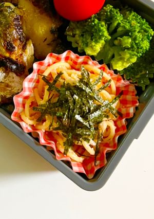 冷めてもおいしいたらこパスタ　お弁当にも-レシピのメイン写真