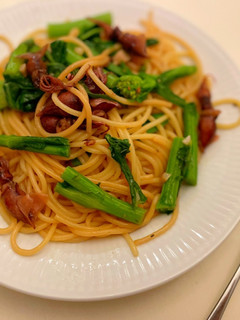 春のお楽しみ♪菜の花とほたるいかのパスタ-レシピのメイン写真