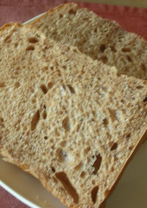 ふんわりココア食パン-レシピのメイン写真