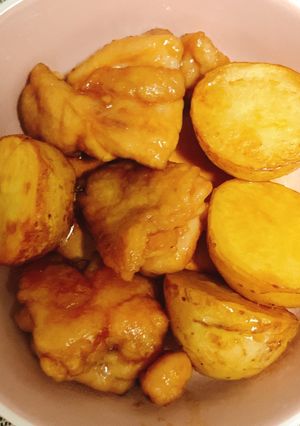 鶏モモと新じゃがの照り焼き-レシピのメイン写真