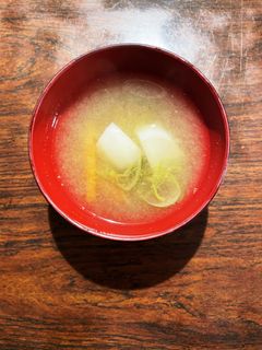 蕪と根菜のお味噌汁-レシピのメイン写真