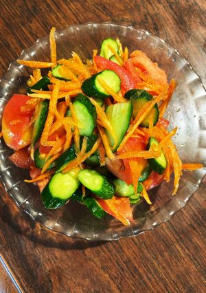 生野菜のぶっかけ味ぽん和え-レシピのメイン写真