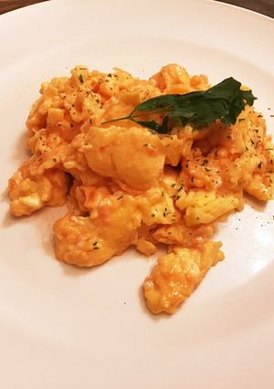 物足りなく思いスクランブルエッグアレンジ-レシピのメイン写真
