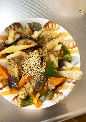 簡単オイスター梅炒味豚こま大根青椒肉絲風-レシピのメイン写真