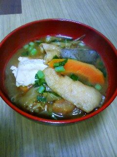 具だくさん✿赤だしのお味噌汁✿-レシピのメイン写真