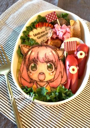 SPY× FAMILY★アーニャキャラ弁-レシピのメイン写真