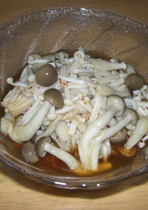 きのこのレモン醤油びたし-レシピのメイン写真