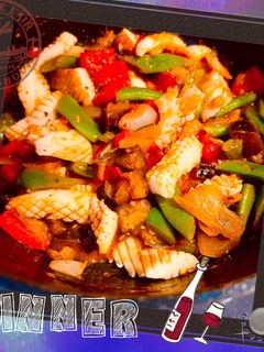 イカと夏野菜のあっさりトマト煮♪-レシピのメイン写真