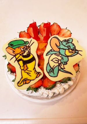 キャラケーキ★トムとジェリー-レシピのメイン写真