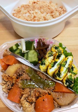 土曜日のお弁当-レシピのメイン写真