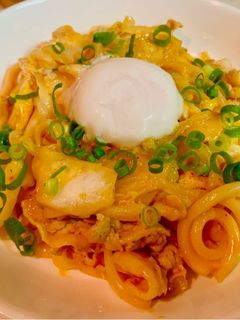 豚キムチうどん-レシピのメイン写真