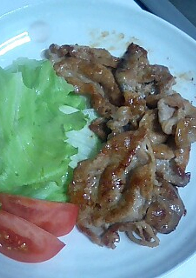 豚肉の生姜焼き-レシピのメイン写真