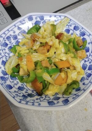冷蔵庫にあるもので野菜炒め　-レシピのメイン写真