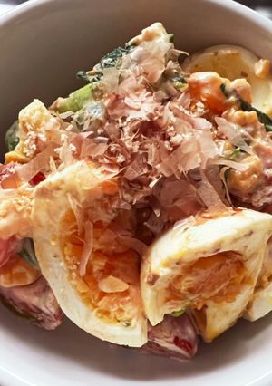 ホウレン草の和風サラダ-レシピのメイン写真
