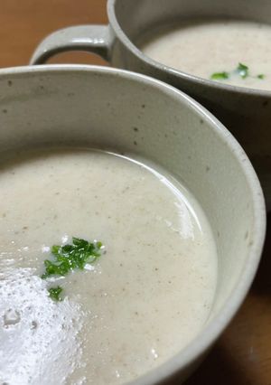 ごぼうとキノコのポタージュ-レシピのメイン写真