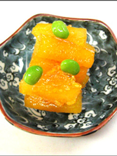 きれいな黄金色❤さつまいもの栂尾煮-レシピのメイン写真