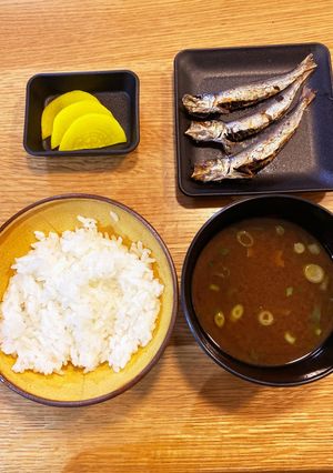 質素な「いわし定食」-レシピのメイン写真