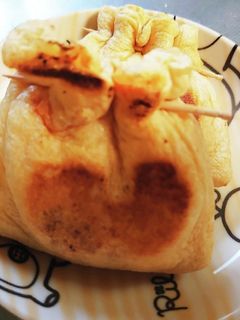 めんたいポテトチーズの巾着焼き-レシピのメイン写真