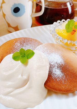 低糖質♡大豆粉パンケーキ-レシピのメイン写真