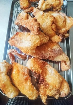 バリバリっ！カリカリ鶏皮せんべい-レシピのメイン写真