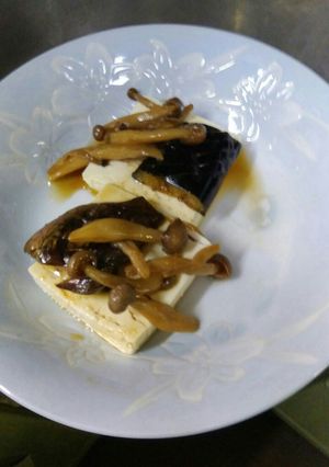 豆腐とナス&シメジの煮浸し-レシピのメイン写真