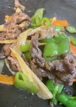 千切りしない青椒肉絲風牛肉炒め-レシピのメイン写真