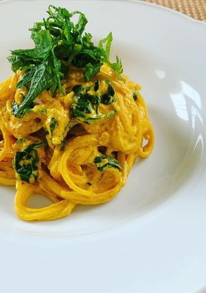 うに風味豆腐を使ったヘルシーパスタ-レシピのメイン写真