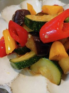 夏野菜いっぱいのさわやかマリネ♪-レシピのメイン写真