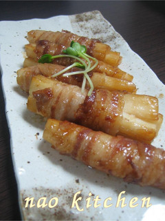 長芋の豚肉巻き巻き~♡-レシピのメイン写真
