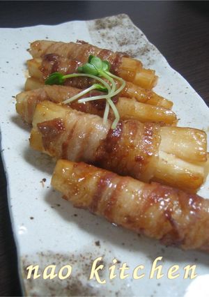 長芋の豚肉巻き巻き～♡-レシピのメイン写真