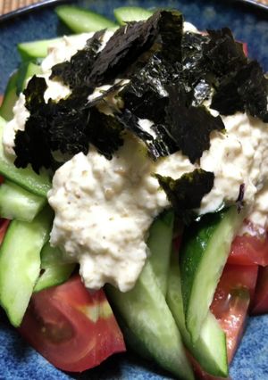万能豆腐胡麻たれ-レシピのメイン写真