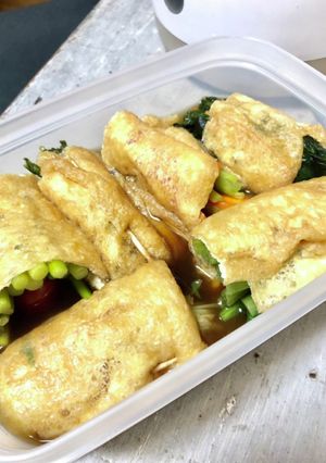 野菜の揚げ巻き煮-レシピのメイン写真