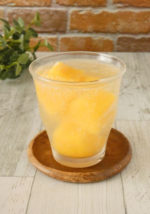 フルーツ氷のソーダ-レシピのメイン写真