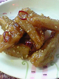 れんこんの唐揚げ・・・ゆずぽん風味-レシピのメイン写真